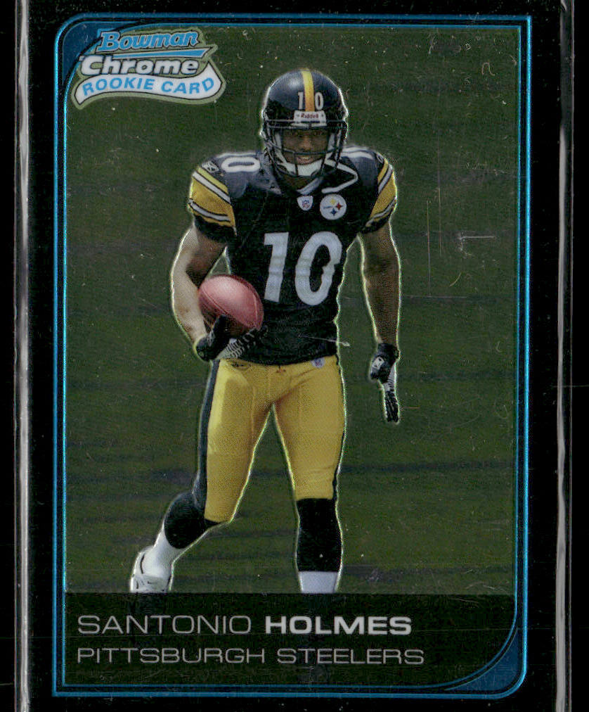 2006 Bowman Chrome Santonio Holmes #227 Rookie