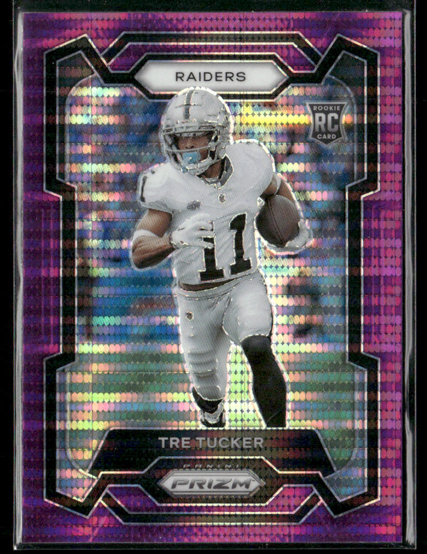 2023 Panini Prizm Josh Jacobs #178 Purple Pulsar