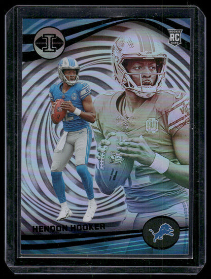 2023 Panini Illusions Hendon Hooker #37 Zebra