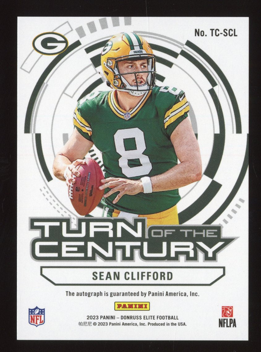 2023 Panini Sean Clifford #TC-SCL RC Autographed 23/249