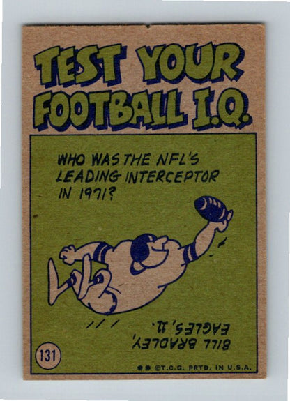 1971 Pro Action Tom Matte #131