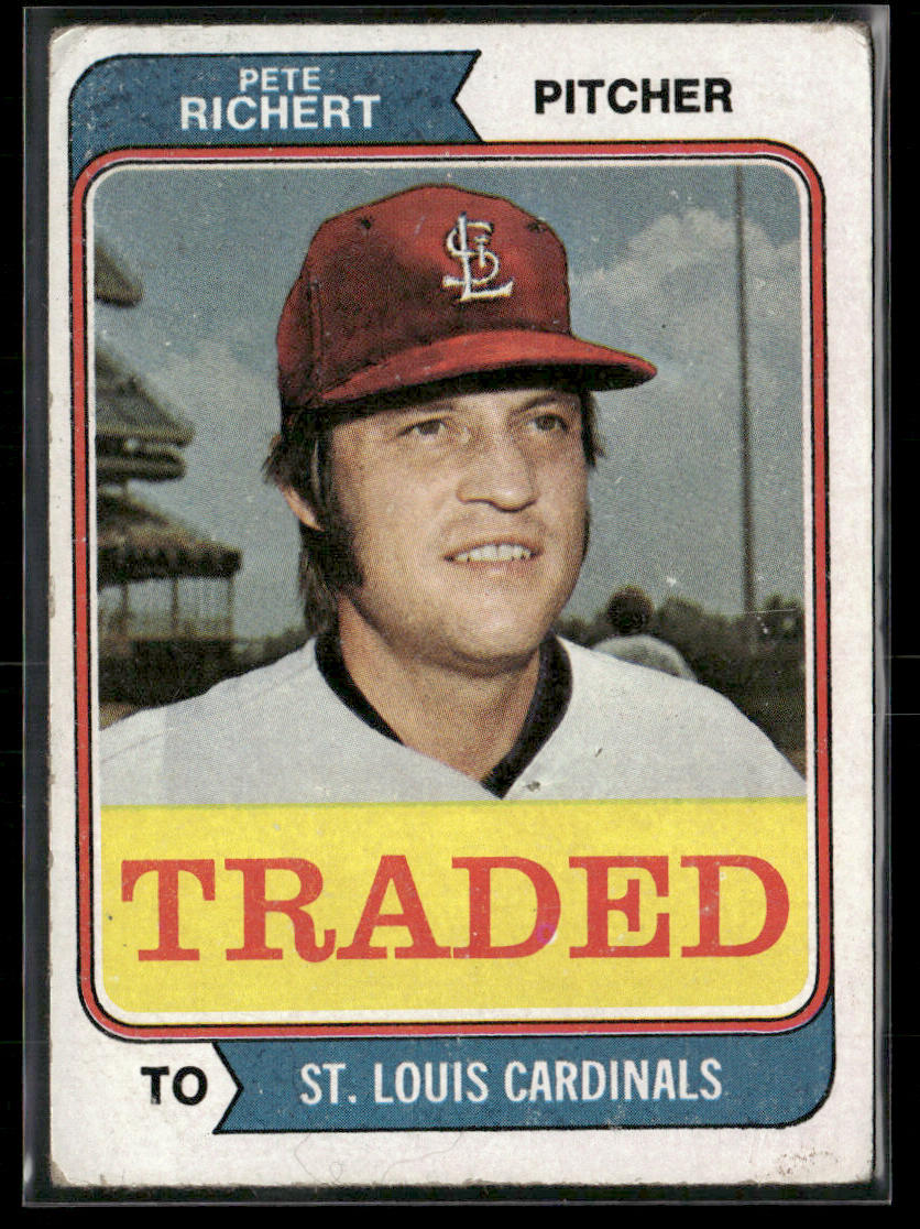 1974 Topps Pete Richert #348T Traded