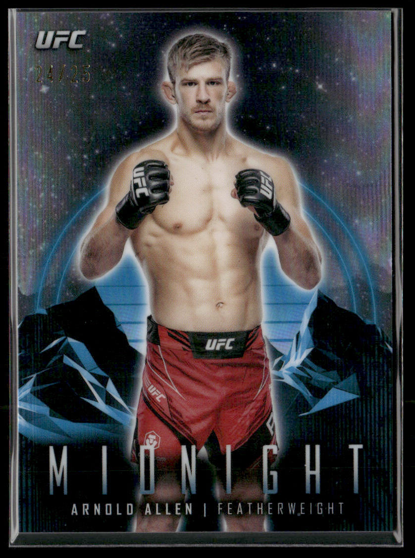 2024 Topps Midnight UFC Arnold Allen #91 /25