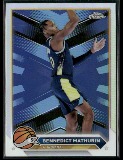 2023-24 Topps Chrome Benedict Mathurin #76