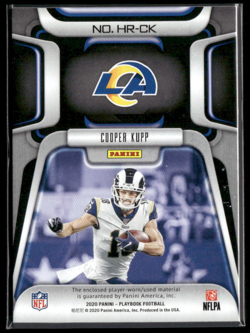 2020 Playbook Cooper Kupp #HR-CK Hot Routes Relic /299