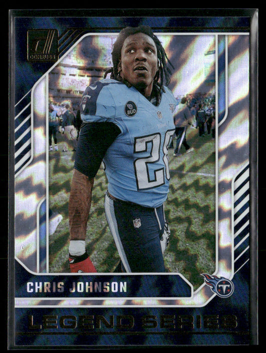 2024 Panini Donruss Football Chris Johnson #5 Legend Series