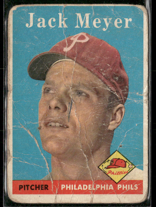 1958 Topps Jack Meyer #186