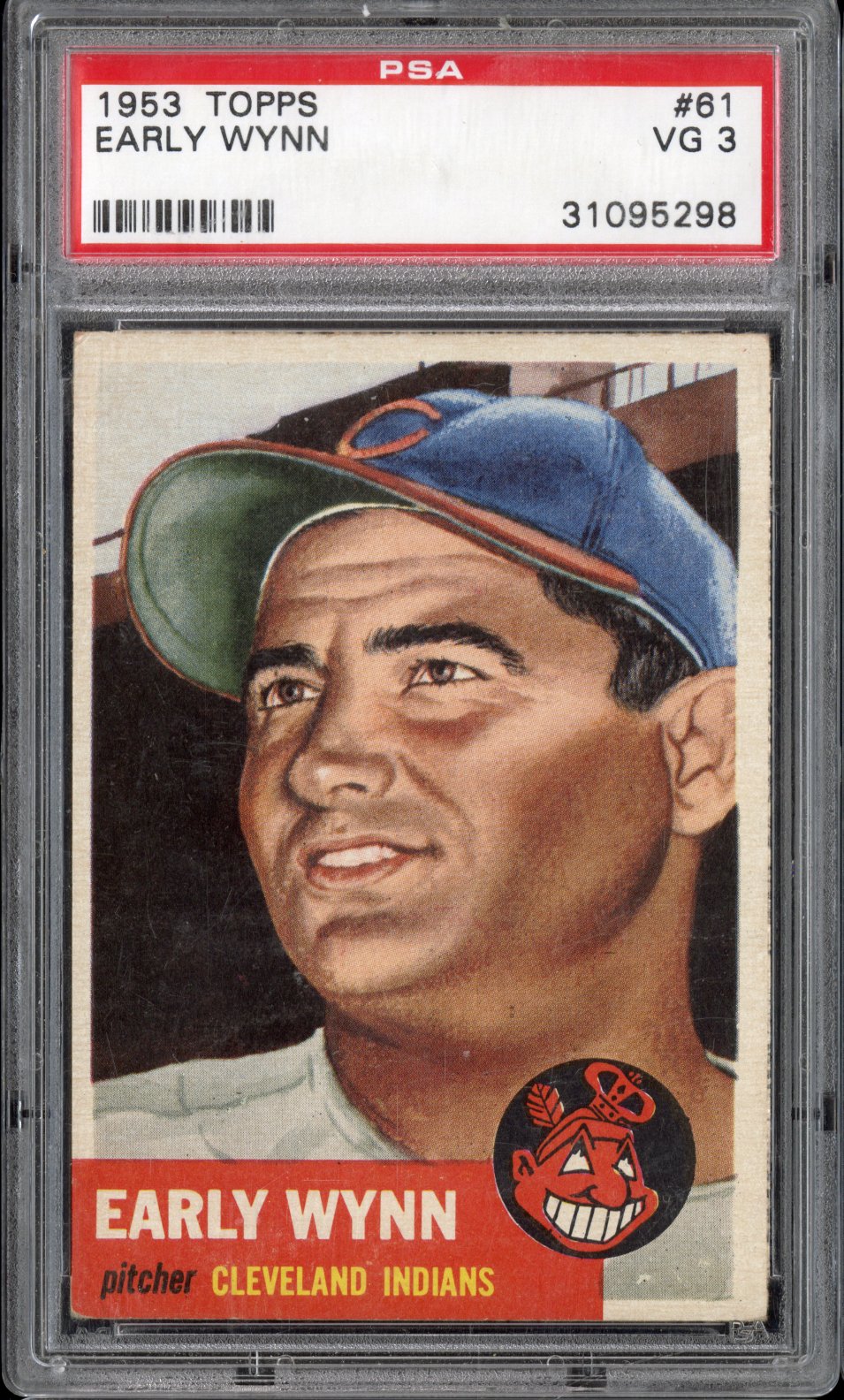 1953 Topps Early Wynn #61 PSA 3