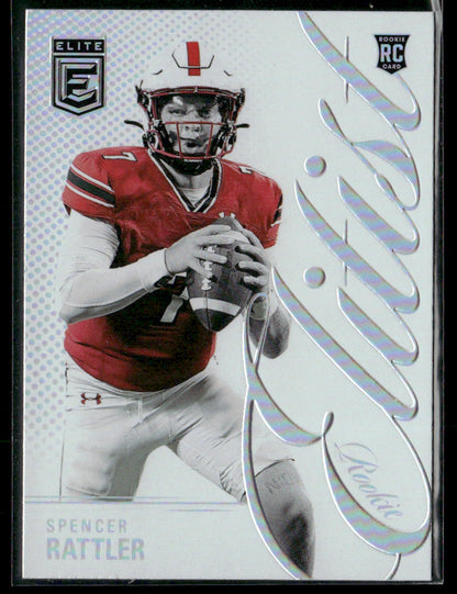 2024 Panini Elite Spencer Rattler #1 Elitist Rookie