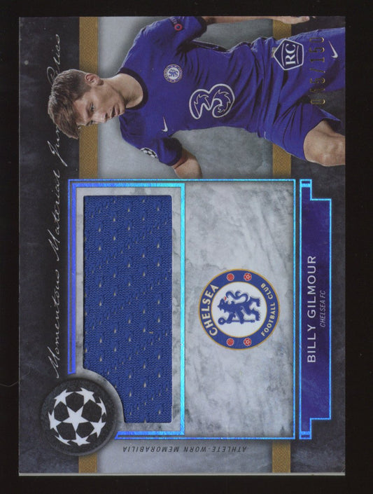 2021 Topps UEFA Champions League Billy Gilmour #MMR-BG RC 015/150