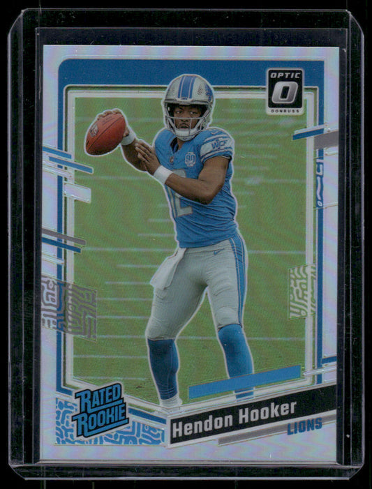 2023 Panini Hendon Hooker #234 Holo Prizm Rated Rookie