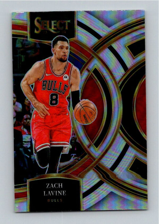 2023-24 Panini Select Basketball Zach Lavine #185 Silver Prizm Premier