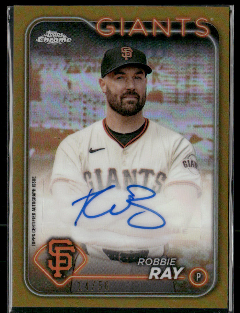 2024 Topps Chrome Robbie Ray #AC-RRA Auto /50