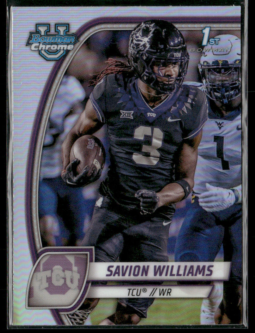 2024 Topps Bowman Chrome Savion Williams #160 Refractor