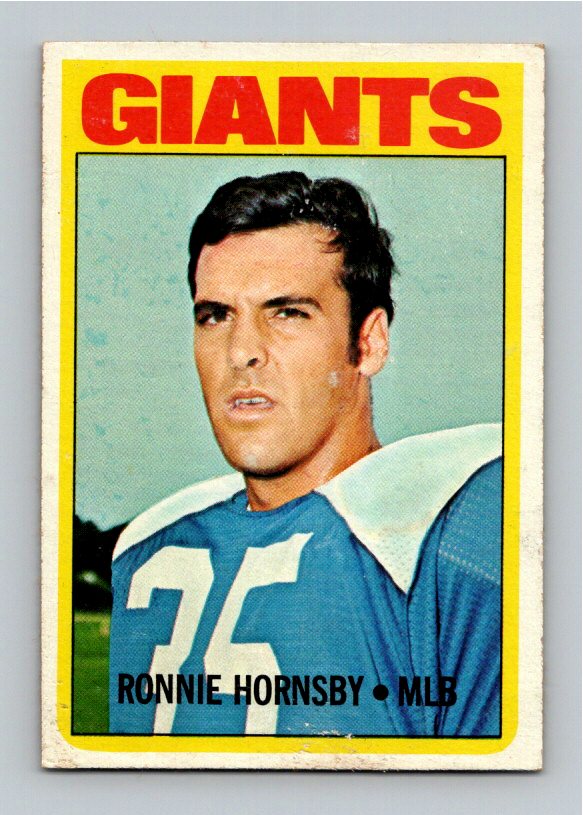 1972 Topps Ronnie Hornsby #16