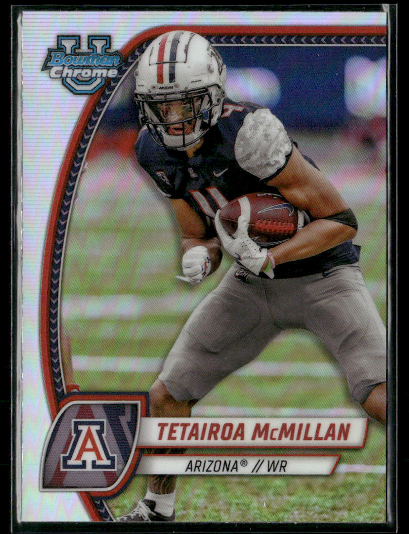 2024 Bowman Chrome University Tetairoa McMillan #170 Refractor