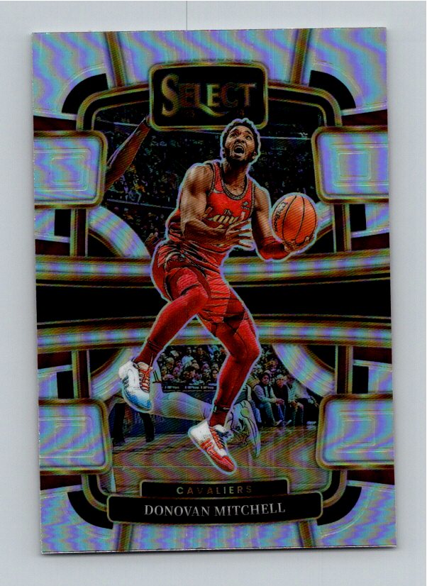 2023 Panini Select Donovan Mitchell #38 Silver Prizm