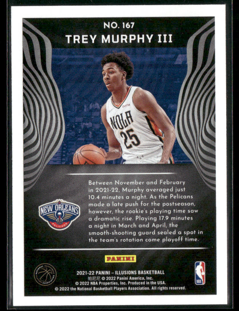 2021-22 Panini Illusions Trey Murphy III #167