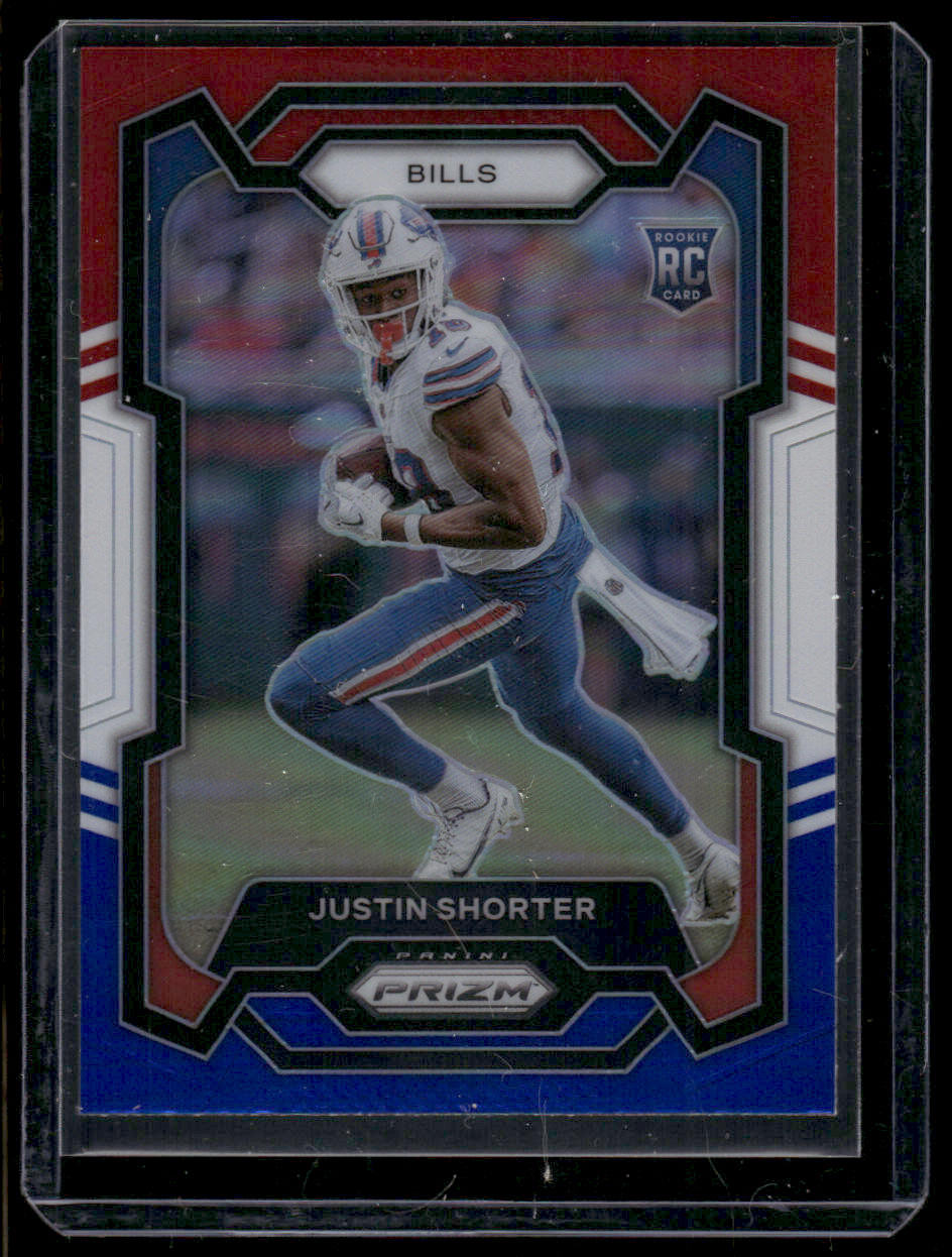 2023 Panini Prizm Justin Shorter #310 R/w/b