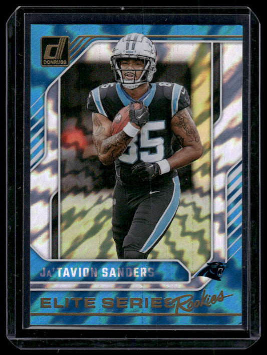 2024 Panini Donruss Jatavion Sanders #6 Elite Series Rookies