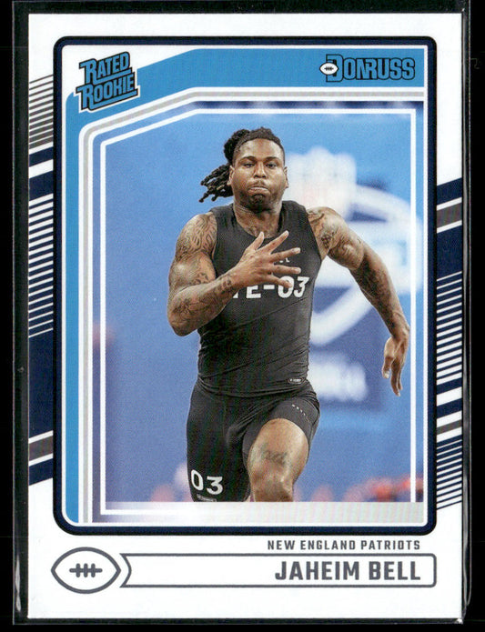 2024 Panini Jaheim Bell #337 Rated Rookie