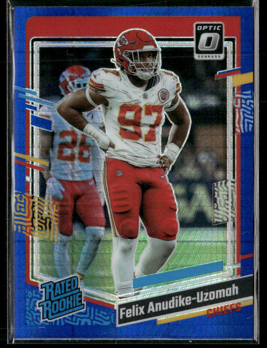 2023 Panini Donruss Optic Felix Anudike-Uzomah #256 Rated Rookie