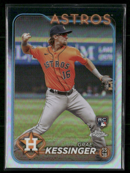 2024 Topps Chrome Grae Kessinger #193 Refractor Rookie