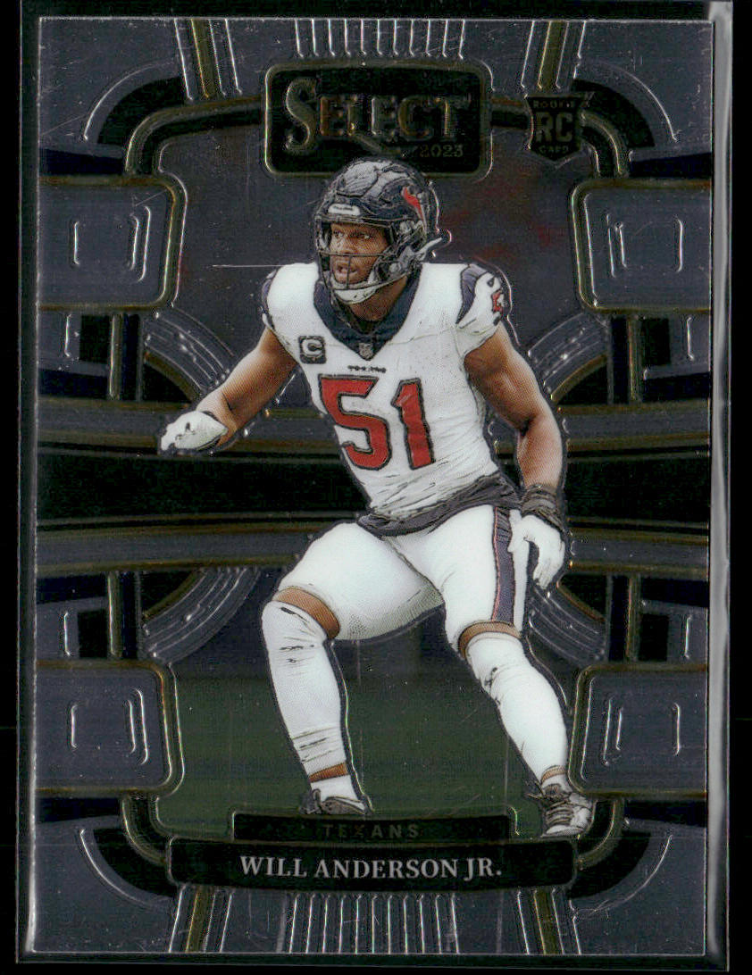 2023 Panini Select Will Anderson Jr. #40 Rookie