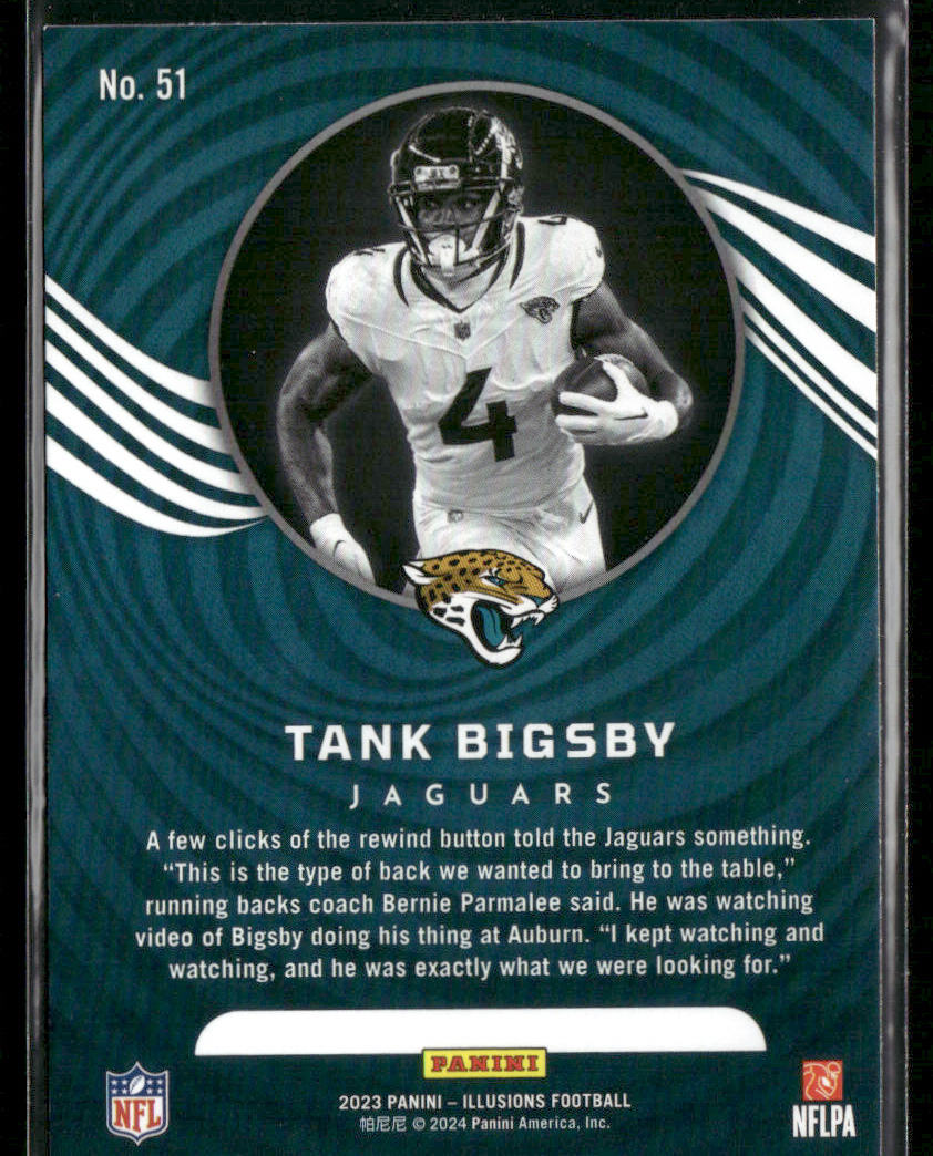 2023 Panini Illusions Tank Bigsby #51