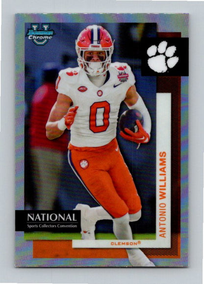 2024 Bowman Chrome U National Exclusive Antonio Williams #FB-16