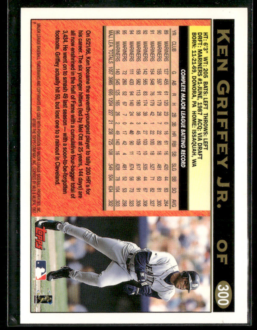 1997 Topps Ken Griffey Jr. #300