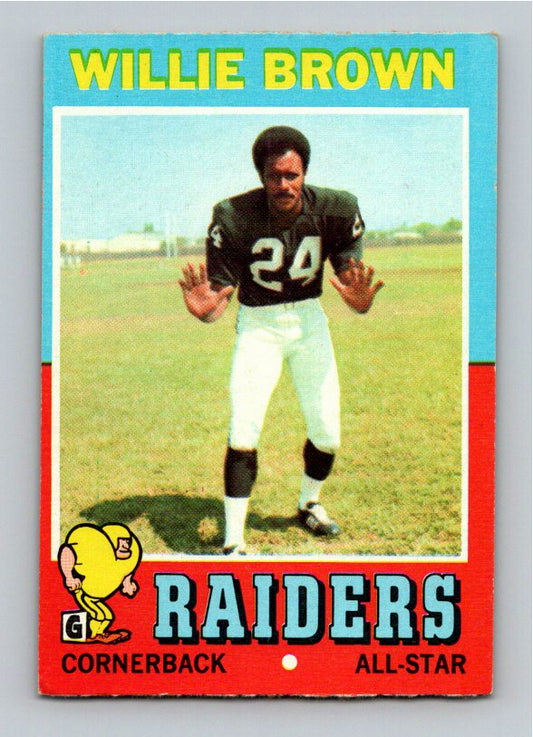 1971 Topps Willie Brown #207