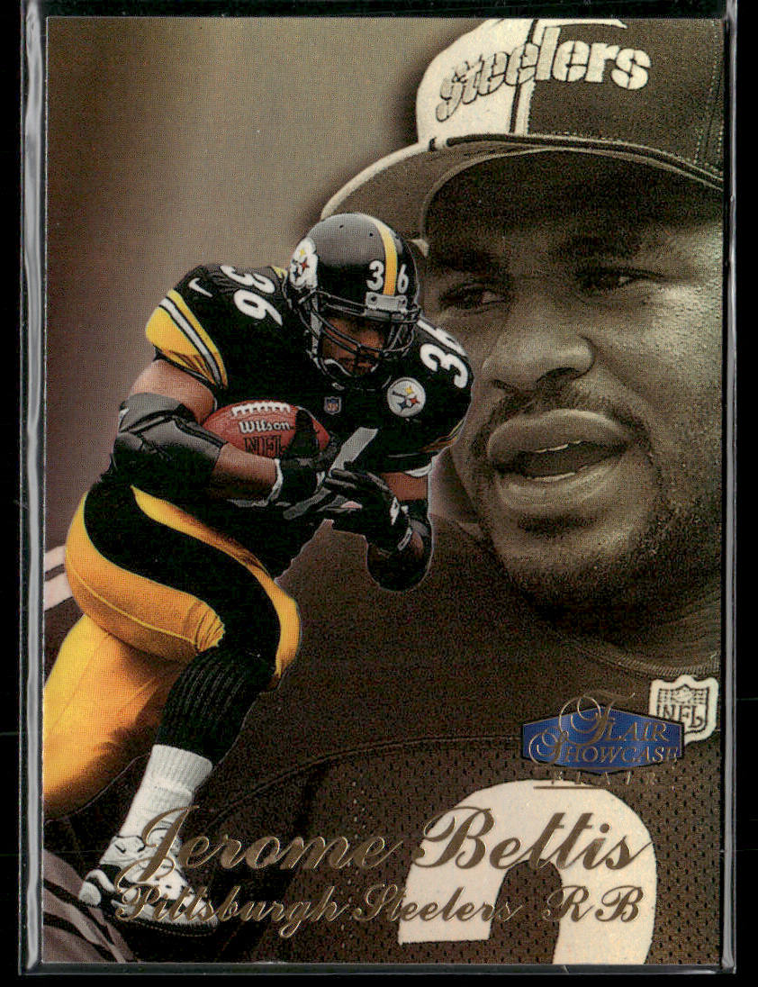 1998 Fleer Showcase Flair Jerome Bettis #Sec 2 Row 3 Seat 33