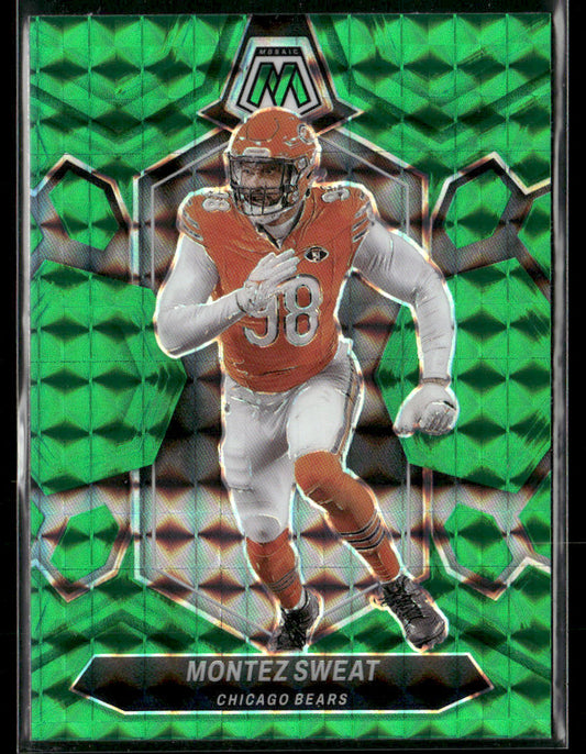 2024 Panini Mosaic Montez Sweat #41 Green