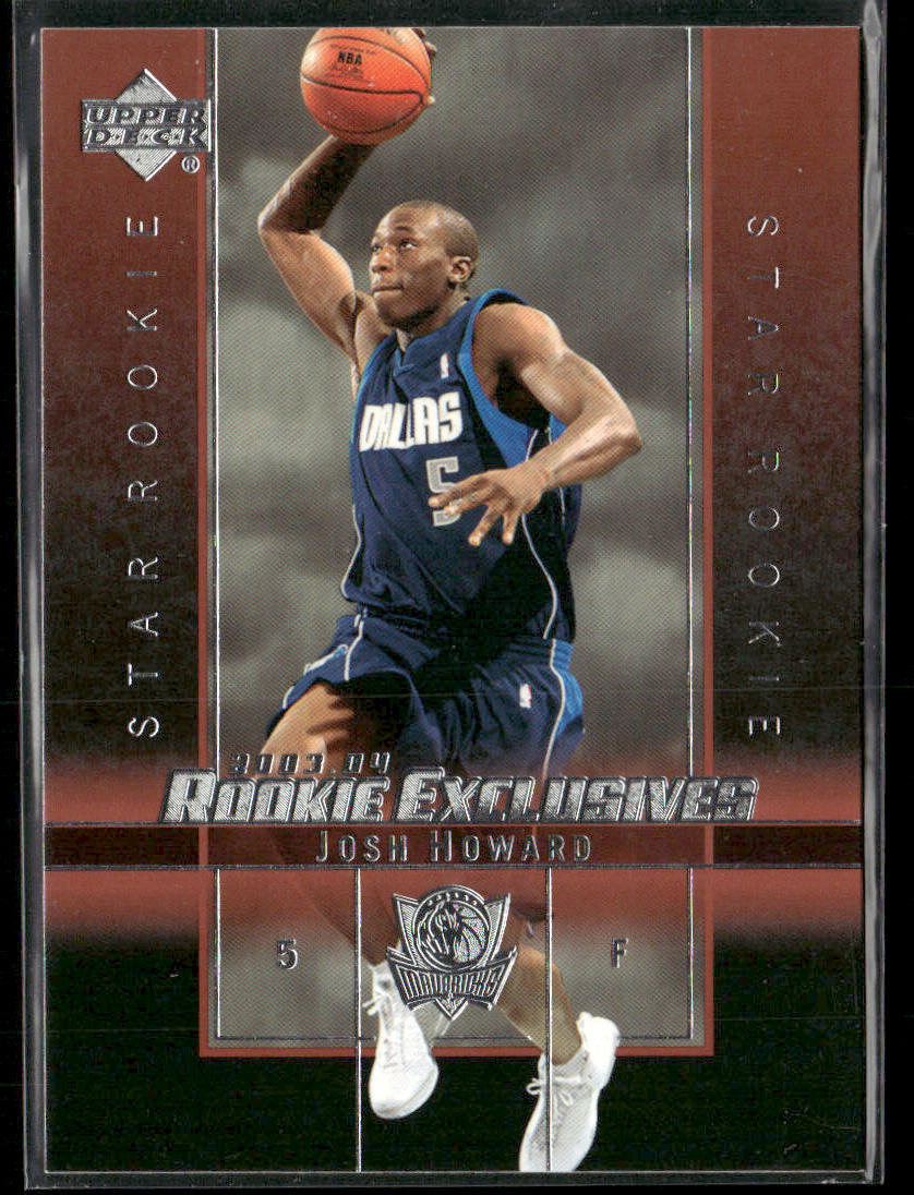 2003 Upper Deck Rookie Exclusives Josh Howard #24 Rookie