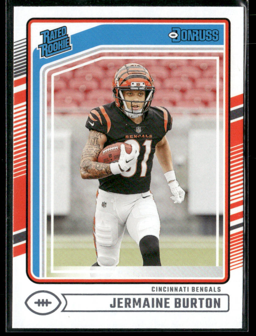 2024 Donruss Jermaine Burton #368 Rated Rookie