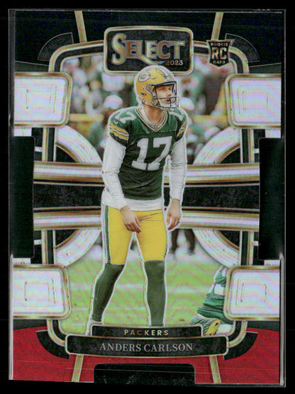 2023 Panini Select Anders Carlson #36 Die Cut RC