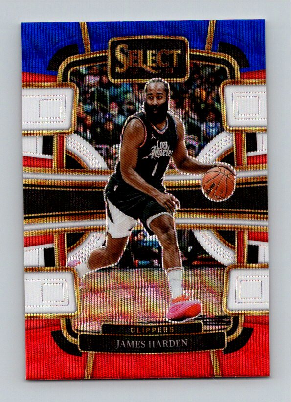 2023-24 Panini Select James Harden #64 Prizm