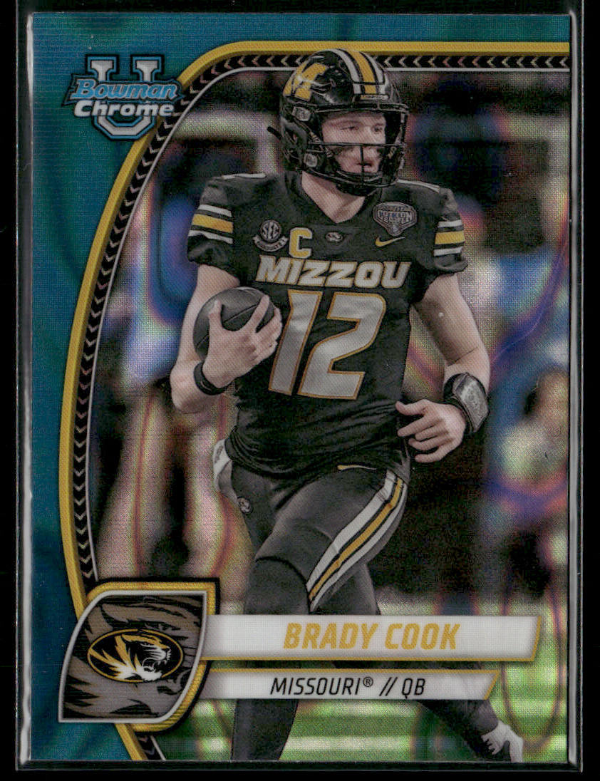 2024 Bowman Chrome University Brady Cook #12