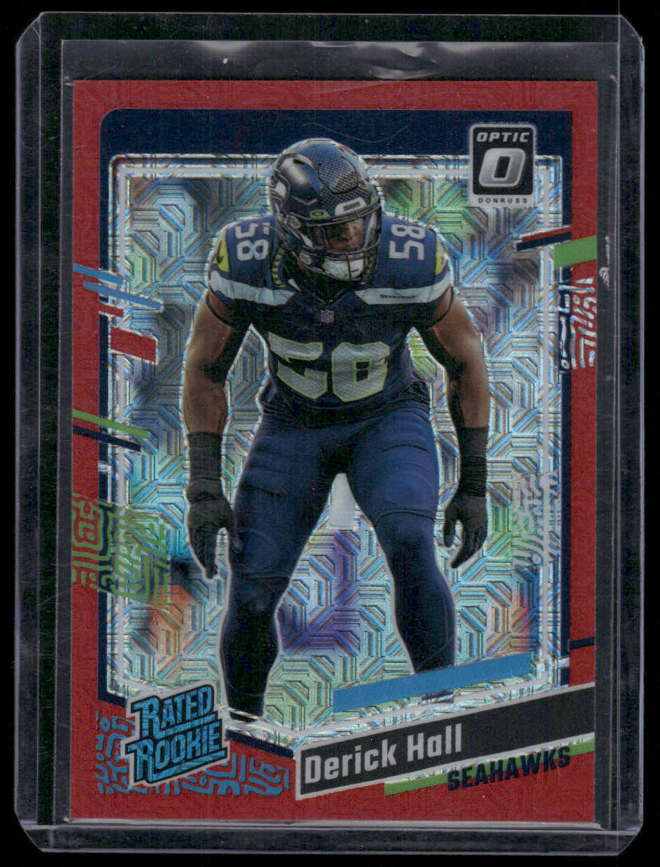 2023 Panini Donruss Optic Derick Hall #291 Rated Rookie