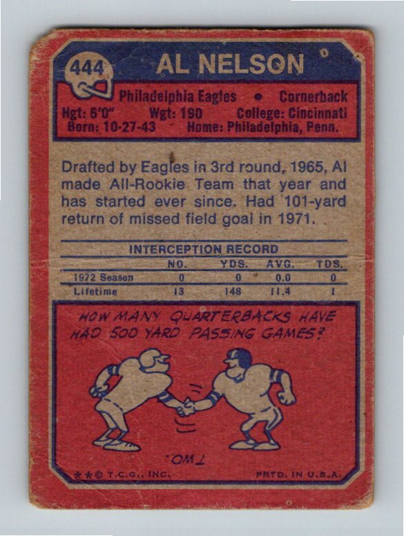 1973 Topps Al Nelson #444