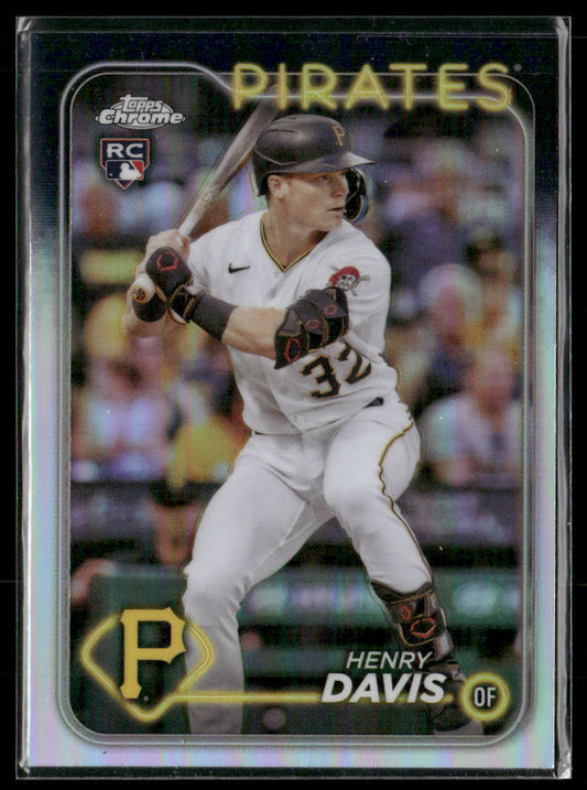 2024 Topps Chrome Henry Davis #260 Refractor