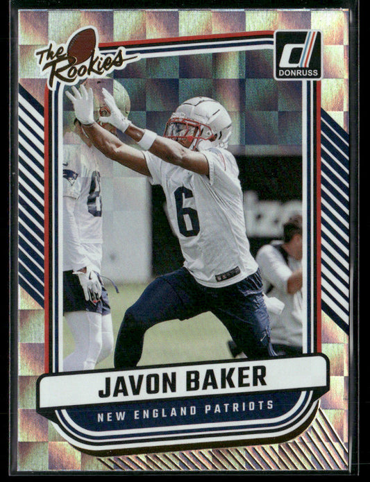 2024 Donruss Javon Baker #TR-25 The Rookies