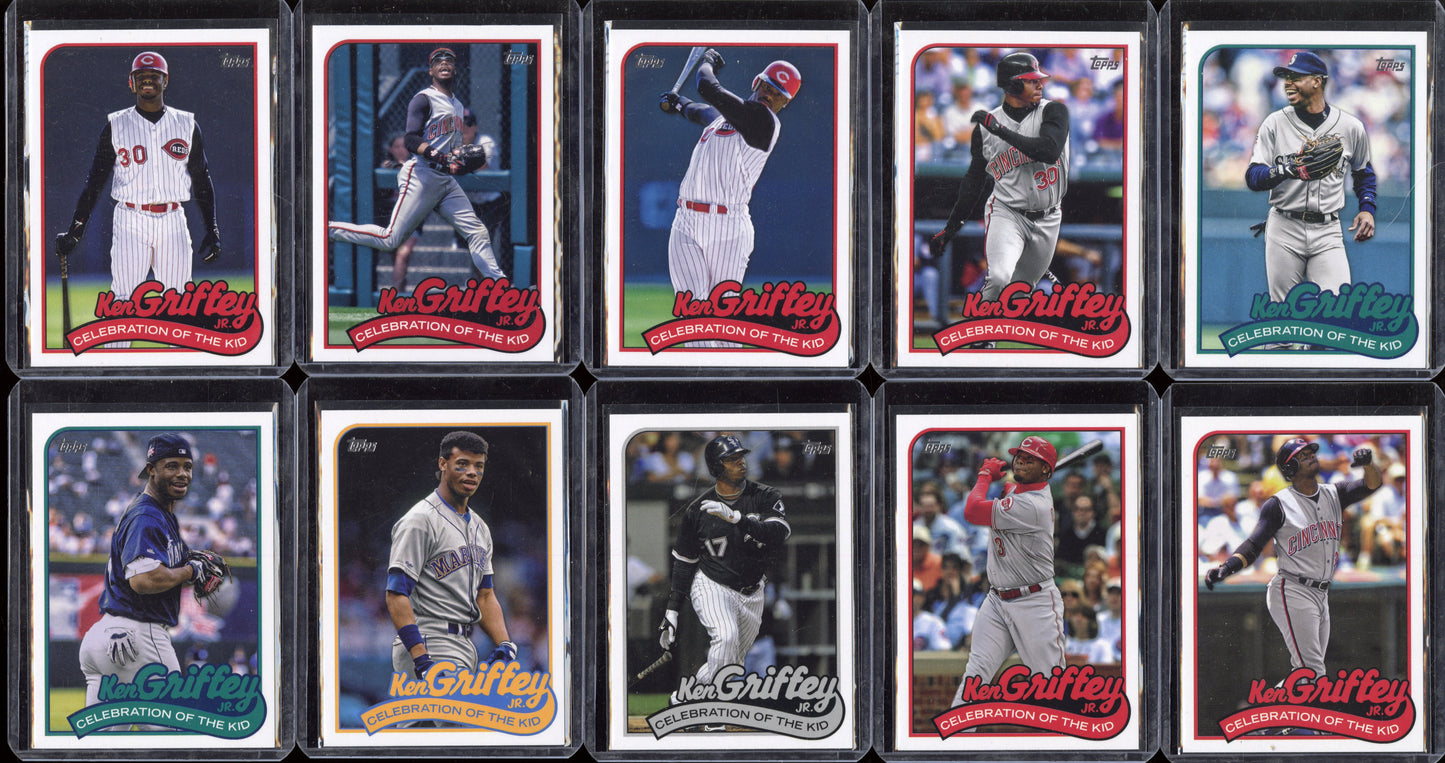 2024 Topps series one Ken Griffey Jr. Celebration of The Kid Complete Set 1-25