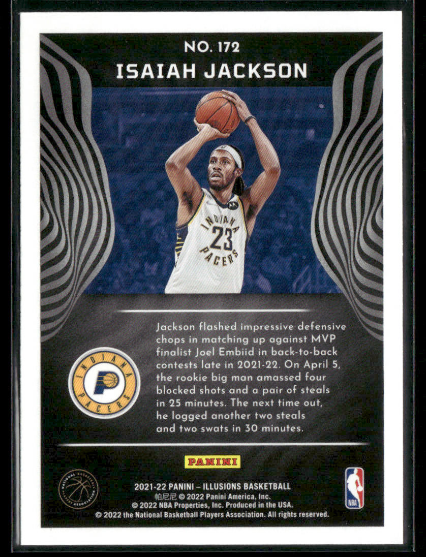 2021-22 Panini Illusions Isaiah Jackson #172