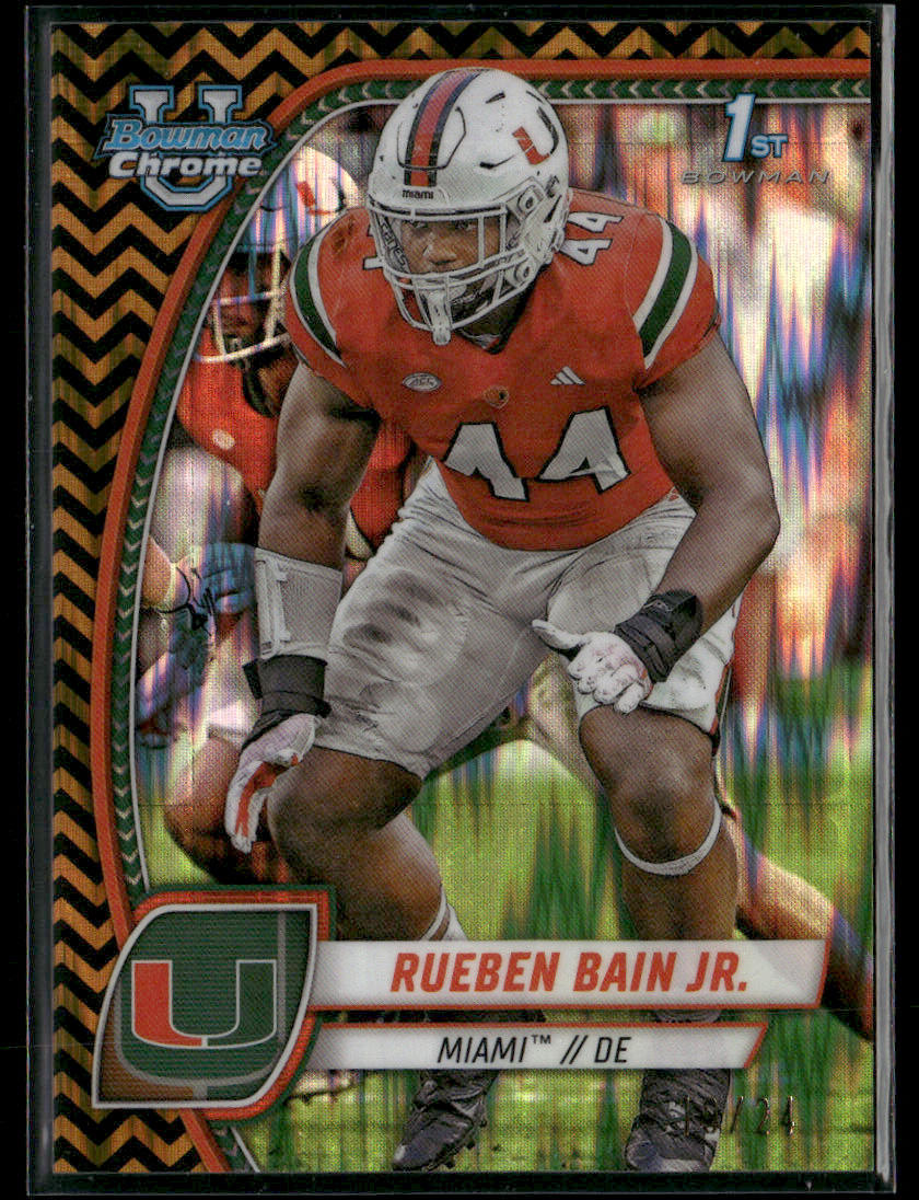 2023 Bowman Chrome RUEBEN BAIN JR. #157 /25