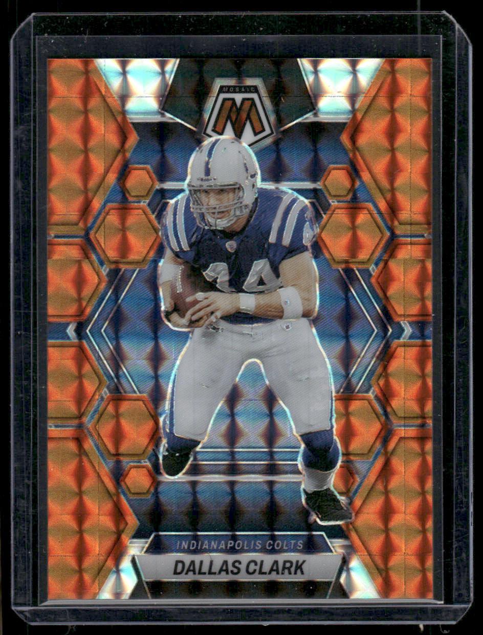 2023 Panini Mosaic Marcus Allen #124 Orange Mozaic