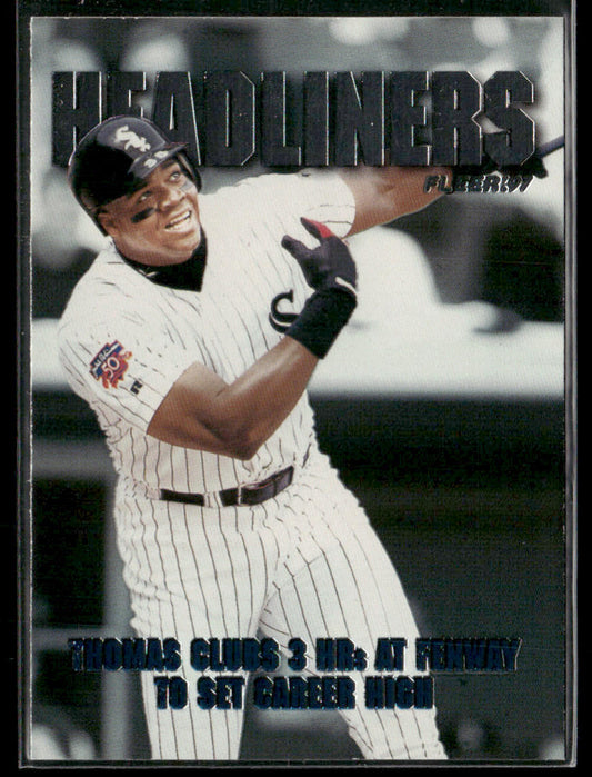 1997 Fleer Frank Thomas #20 Headliners