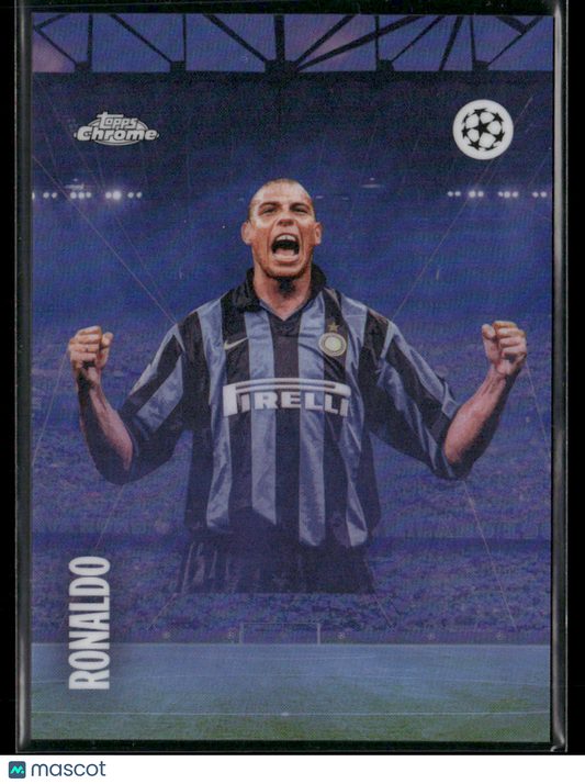 2025 Topps Chrome UEFA Champions Ronaldo #TF-9 Tifo SP