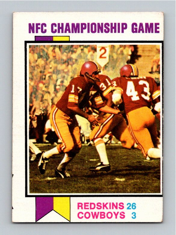 1973 Topps 1972 NFC Championship Game CCG #137